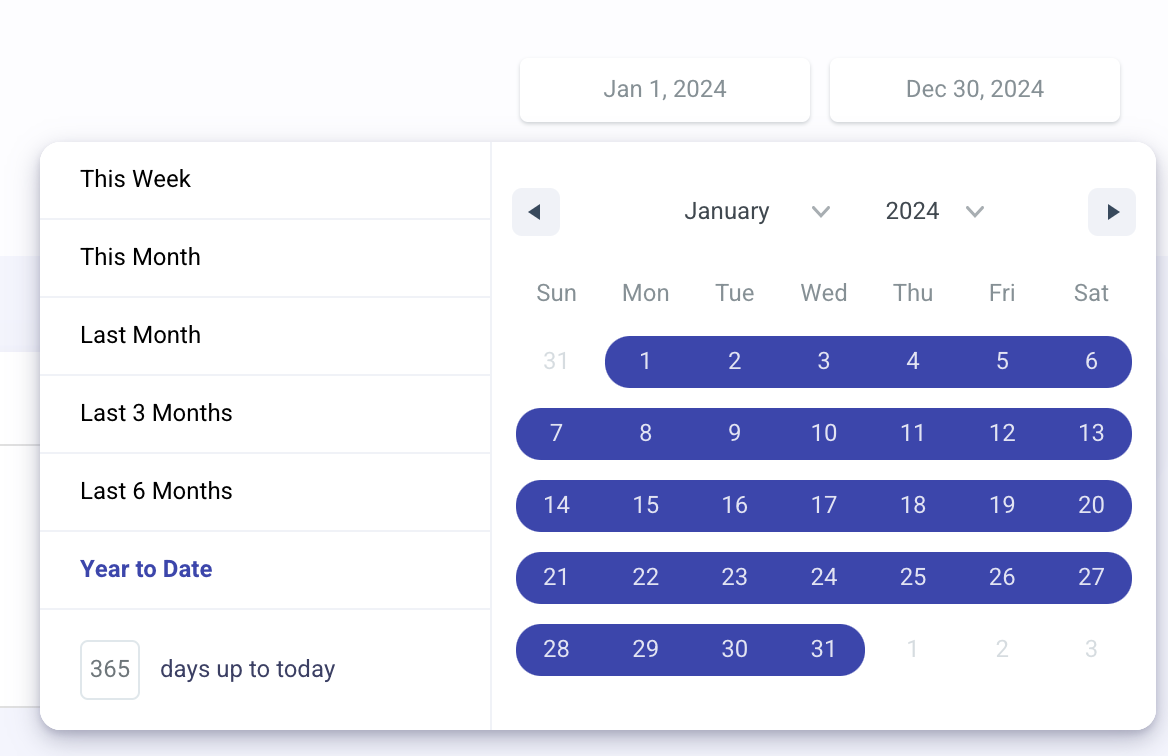 Date Filter